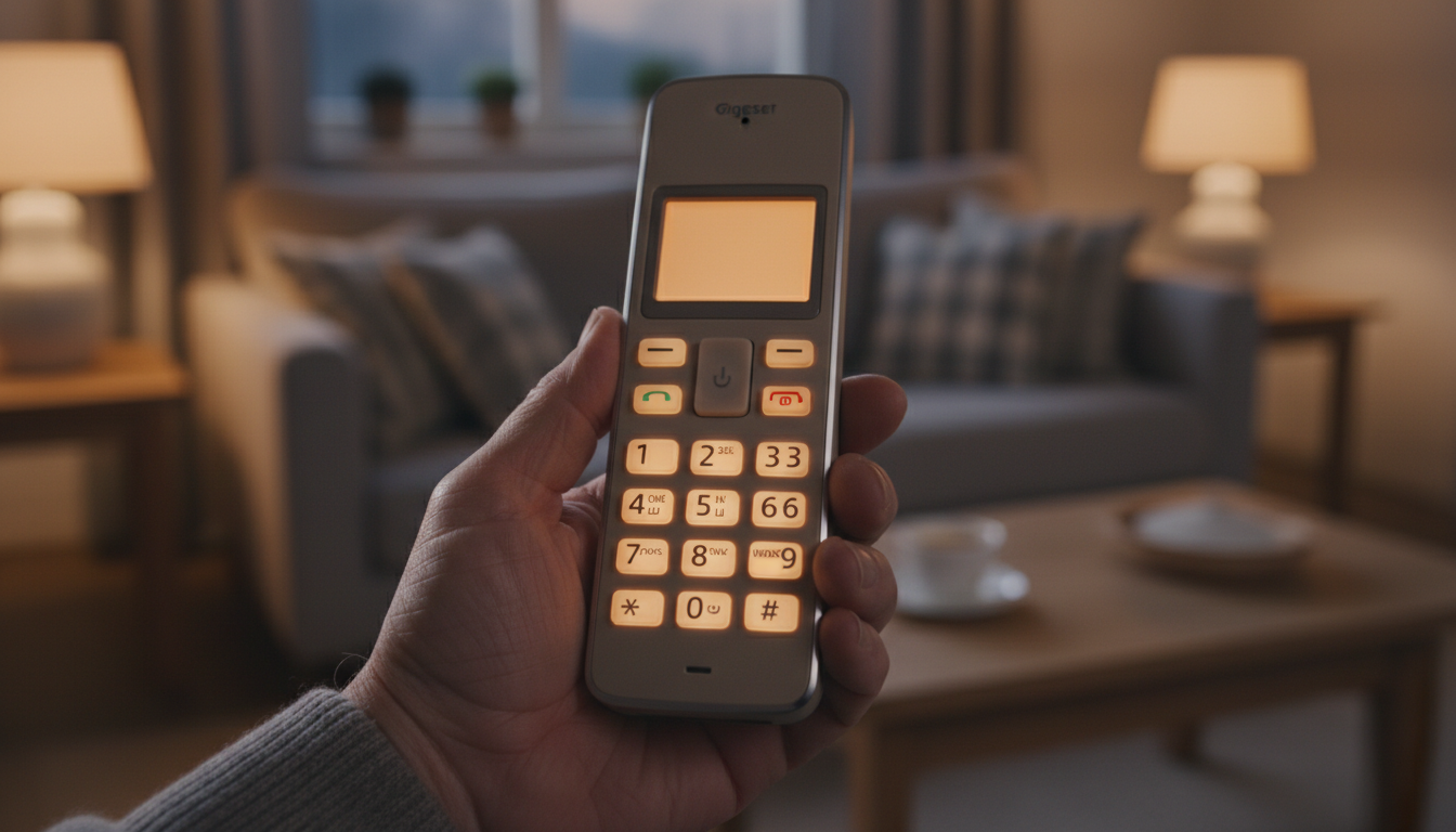 découvrez le téléphone sans fil gigaset e290, spécialement conçu pour les seniors, avec une utilisation simple, un grand écran et une excellente qualité sonore.